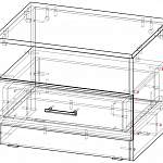 Схема сборки Прикроватная тумба Алиса 12.22 BMS