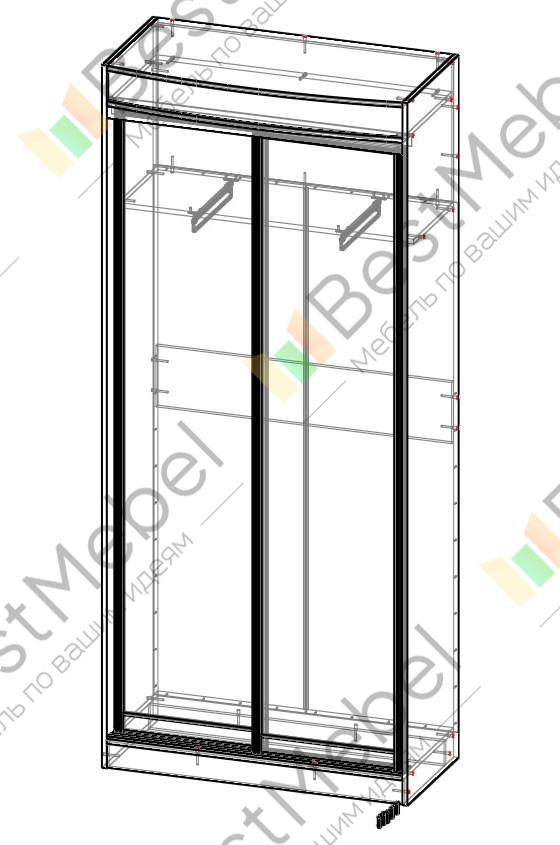 Шкаф купе атлант сборка