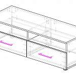 Схема сборки Тумба под ТВ K-6 Блеск 3 BMS