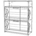 Схема сборки Тумба для обуви Джена 5 BMS